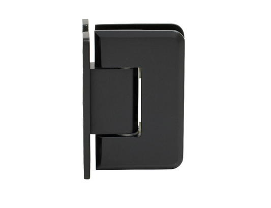 CRL Polished Chrome Pinnacle 037 Series Wall Mount 'H' Back Plate Hinge