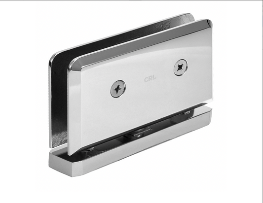 CRL Polished Chrome Prima 01 Series Top or Bottom Mount Hinge