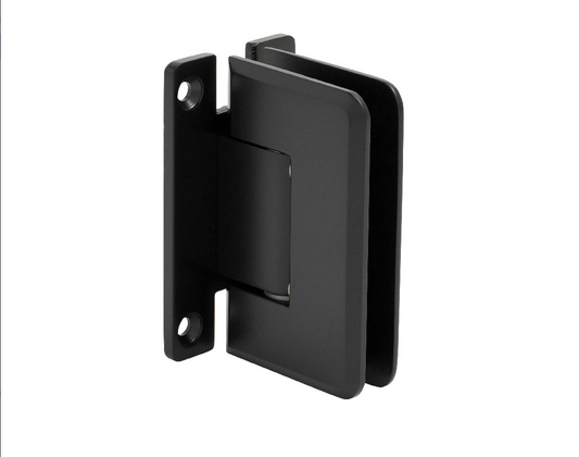 CRL Polished Chrome Pinnacle 037 Series Wall Mount 'H' Back Plate Hinge